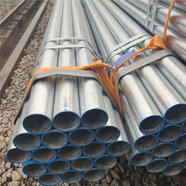 ASTM A53 SCH 40 قياسي أنابيب الصلب المجلفن