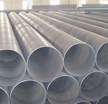 API 5L Q235B SSAW أنابيب الصلب الكربوني الملحومة الحلزونية